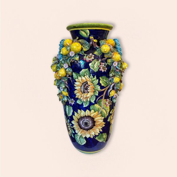 Vase with lemons cm.100h